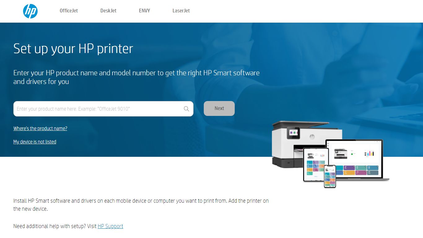 123.hp.com - Printer setup from the HP® Official site